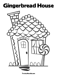 A gingerbread house is a great way to decorate a table on any festive occasion. Gingerbread Coloring Pages For Kids Coloring Home