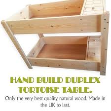 Duplex Tortoise Table For Sale British Made In Natural Wood Tortoise Table Tortoise Table For Sale Tortoise Care