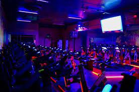 Cycle Studio Lighting Idea - Point Loma Sports Club Gym Near Me Gyms Near Me Indoor Cycling Class Sports Clubs