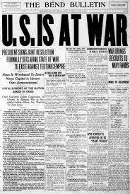 Us Joins World War I Headlines Declaring War 1917 In 2020 World History Teaching World History Lessons World History
