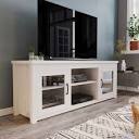 Sheffield Classic TV Stand up to 80" TVs - Modern White Wash ...