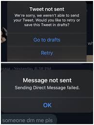 Locate the conversation from the account, and click or tap to open it. Twitter Won T Let Me Send Direct Messages Or Tweet Twitter