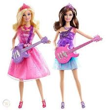 Barbie in rock 'n royals is the 30th barbie movie. Nib Barbie Doll The Rockstar Popstar The Princess Keira Tori Set New Wow Girls 484658507