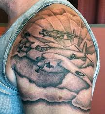 We specialize in custom temporary tattoos, long lasting personalized just for you. Army Military Tattoos Design And Ideas For Men Tattoos Era