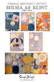 Women Artist Hilma Af Klint Paintings Of The Future Hilma Af Klint Abstract Artists Montessori Art