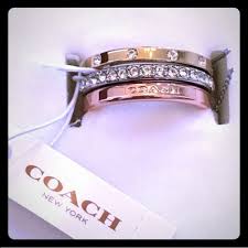 Coach Stackable 3 Ring Set Sale Coach Jewelry Stackable Ring Sets Jewelry