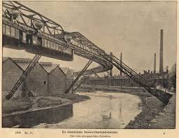 Die Schwebebahn Barmen Elberfeld Vohwinkel Wuppertal Bergisches Land Remscheid