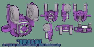 Hurricane V6 Duct For Cr 10 By Coffeeoutlaw 3d Printer 3d Printing Printing Solution