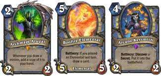 This new card was clearly designed specifically to synergize with oaken summons. Hearthstone The Witchwood Card Reveal Day Of The Mage Vgu