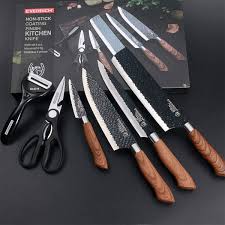 We did not find results for: High Quality Stainless Steel Multifunction Kitchen Knife Sets 6 Piece Kitchen Tools Black High Quality Korean Style 6 Piece Set Non Stick Sleeve Knives Gift Pack Shodagor