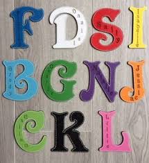 These free, printable alphabet flashcards look great. Individual Wooden Letters Alphabet Numbers Plain Wall Art Decoration Alphabet Ebay