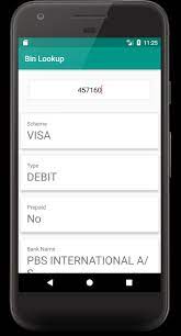 Our database records the bank's. Bin Lookup For Android Apk Download