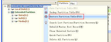 Partition Table