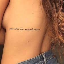 Getting tattooed on the rib cage is considered one of the most painful spots to get ink. Rib Cage Inked And Tattoo Image 6263217 On Favim Com