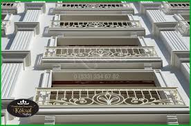 Balkon Korkuluk Modelleri Wrought Iron Railing Iron Railing Entrance Door Design