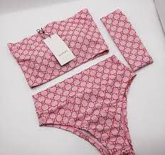 The Pink Designer Bikini With Headband Reworked Bikini Design Trendy Swimsuits Swimsuits