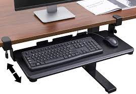 4.9 out of 5 stars, based on 15 reviews 15 ratings current price $189.99 $ 189. Amazon Com Techorbits Keyboard Tray Under Desk 27 Clamp On Keyboard Drawer Computer Stand Ergonomic Mouse Keyboard Sliding Tray Computer Desk Extender Office Products