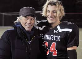Jake is jon bon jovi's son. Jon Bon Jovi And Son Jacob Rock And Roll On Gridiron Jon Bon Jovi Supports Son On Senior Night Photos Nj Com Bon Jovi Jon Bon Jovi Bon Jovi Always