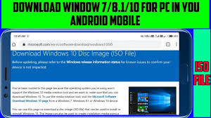 A few months after we created the project, we found out that we could do much more than just hosting patches. How To Download Windows Iso File For Pc By Your Android Mobile Youtube