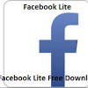 Facebook lite adalah versi ringan dari aplikasi facebook utama. 1