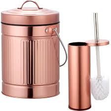 Kit Lixeira 3l Conjunto De Escova Para Americanas Com Escova Para Vaso Sanitario Utensilios Para Banheiro Lixeira De Banheiro