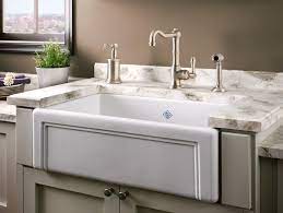 The Rohl Shaws Egerton Casement Edge Front Fireclay Kitchen Sink S Heavy Walls And Thick G Kitchen Faucet Farmhouse Single Bowl Kitchen Sink Apron Sink Kitchen