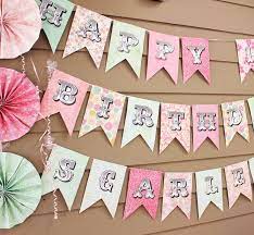 Scrapbooking Paper Banner Sign Sohosonnet Creative Living Diy Birthday Banner Diy Party Banner Diy Banner