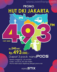 Hal itu guna mencegah penyebaran dan penularan virus. Harga Promo Nanostix Hut Jakarta 493 Beli 3 Pack Nanopods Hanya Rp 493rb Scanharga