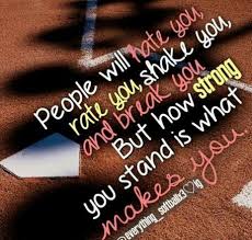 What Doesn T Kill You Makes You Stronger With Images Inspirational Softball Quotes Softball Quotes