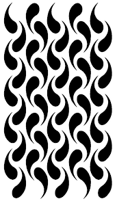 Black And White Wall Stencil Designs Stencil For Walls Chainmail Pattern Modern Wall Stencil Easy Reusable Diy Wall Decor Geometric Stencil Stencil Designs Stencils Wall
