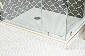 Amazon's choice for polyblend grout colors. White Penny Tiles With Gray Grout Design Ideas