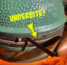 Discover the best bge accessories, price list and sizes in this the people over at the big green egg company have really outdone themselves. How To Fix An Underbite On A Big Green Egg Or Kamado Grill Jjgeorge
