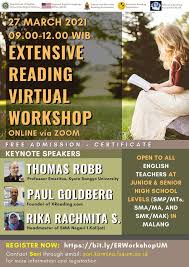 Seperti beberapa caption bahasa inggris tentang cinta berikut ini. Prodi Pendidikan Bahasa Inggris Um Gelar Workshop Membaca Secara Online Kumparan Com