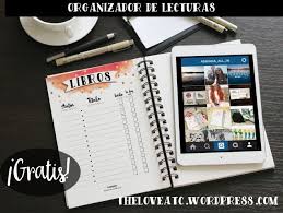 Organizador De Lecturas Para Imprimir Planificador Imprimir Sobres Lectura