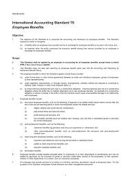 A constructive obligation typically occurs from past conduct. International Accounting Standard 19 Employee Benefits