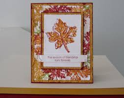Fall is for lovers because the cooling weather is the perfect excuse to get cozy with your sweetie. Stampin Up Gently Falling Post By Demonstrator Brandy Cox