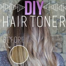 Diy Toner Brassy Hair Diy Hair Toner Diy Toner