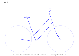Learn How To Draw A Cute Bicycle Two Wheelers Step By Step Drawing Tutorials Drawing tutorials for kids and beginners. learn how to draw a cute bicycle two