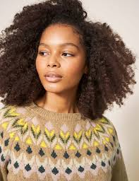 Clearance fair isle wool jumper Free Shipping White Stuft Fair Isle Wool  Blend Jumper White Multi at John Lewis