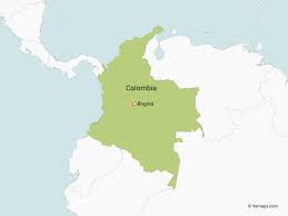 With comprehensive destination gazetteer, maplandia.com enables to. Map Of Colombia With Neighbouring Countries Free Vector Maps