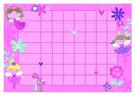 fairy princess reward charts and stickers for girls kids