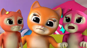 Tangan kartun anak kucing comel ditarik ilustrasi gambar unduh gratis imej 611150607 format psd my lovepik com. Tiga Anak Kucing Kecil Lagu Pembibitan Untuk Anak Anak Sajak Anak Indonesia Three Little Kittens Youtube