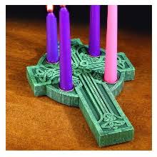 Amazon Com Abbey Gift Children Of World Advent Wreath W Candles Home Kitchen