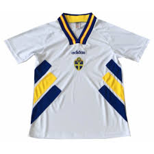 Our official sweden football shirts let you show your support with pride. Cheapsoccerkits Com Discount Retro Sweden 94 96 Away Soccer Jersey Shirt Soccer Jersey Retro Football Shirts Jersey Shirt