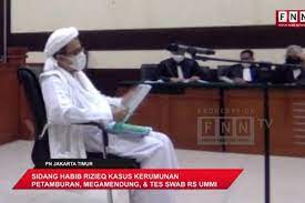 Sidang lanjutan habib rizieq shihab, tanggapan jpu terhadap eksepsi ini kata kuasa hukum jelang sidang vonis habib rizieq shihab. Tok Majelis Hakim Tolak Eksepsi Habib Rizieq Shihab