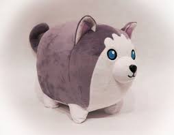 Aphmau Wolf Plush Wolf Plush Sewing Stuffed Animals Cute Stuffed Animals
