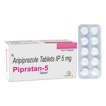 Aripiprazole Tablet - 10x10 Tablet Pack, General Medicine for Mental Disorders, Suggested Dosage by Healthcare Professionals, Store in Dry Place - 10x10 Tablet Pack, General Medicine For Mental Disorders, Suggested Dosage By