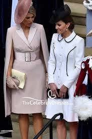 Kate Middleton White Coat Cocktail Dress Order Of The Garter Service Tcd8558 Royal Clothing Couture Outfits Dress Order