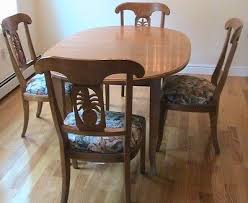 82 off ethan allen ethan allen fairfax chair chairs. Ethan Allen Used Country Colors Table And Legacy Pineapple Chairs On Popscreen