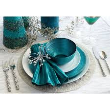 Christmas Place Settings Teal Turquoise Christmas Dinner Table Settings Teal Christmas Teal Christmas Decorations Wedding table decorations centerpiece decorations christmas tablescapes christmas decorations teal christmas christmas ideas teal table table setting inspiration color turquesa.